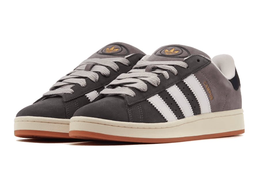 Campus 00s Dark Grey Grey Gum-Sneakers-Lace & Step