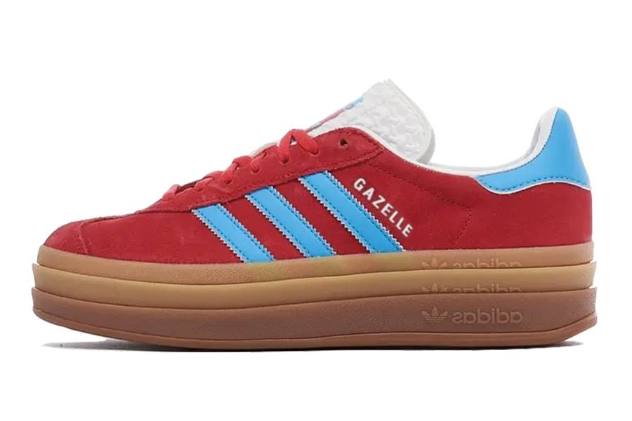 Gazelle Bold Active Pink Blue Burst-Sneakers-Lace & Step