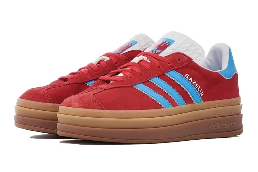 Gazelle Bold Active Pink Blue Burst-Sneakers-Lace & Step