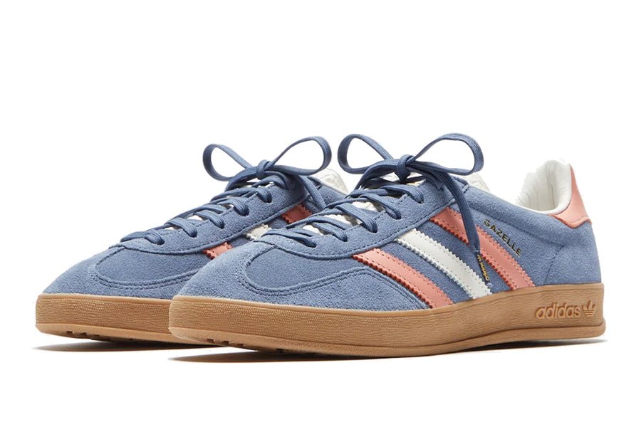 Gazelle Indoor Blue Blink Wonder Clay-Sneakers-Lace & Step