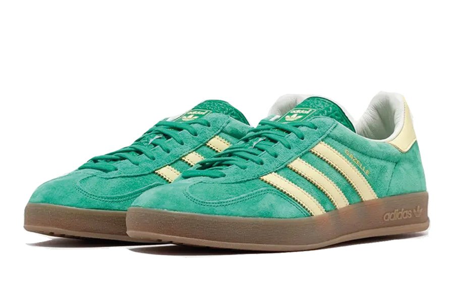 Gazelle Indoor Semi Court Green-Sneakers-Lace & Step
