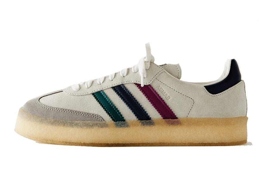 Samba 8th Street Clarks Kith Collegiate Green Crimson Navy-Sneakers-Lace & Step