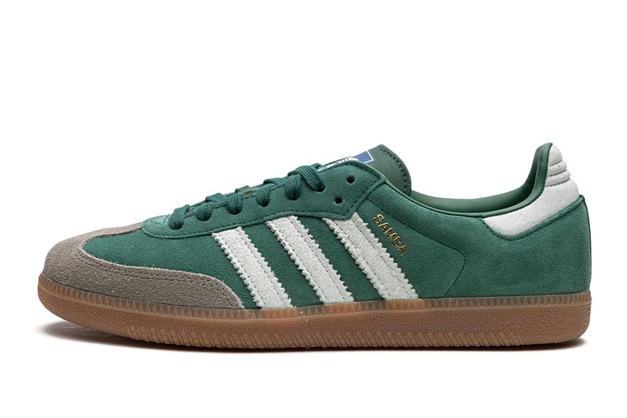 Samba Collegiate Green Gum Grey Toe-Sneakers-Lace & Step