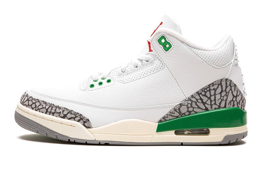 Air Jordan 3 Lucky Green-Sneakers-Lace & Step