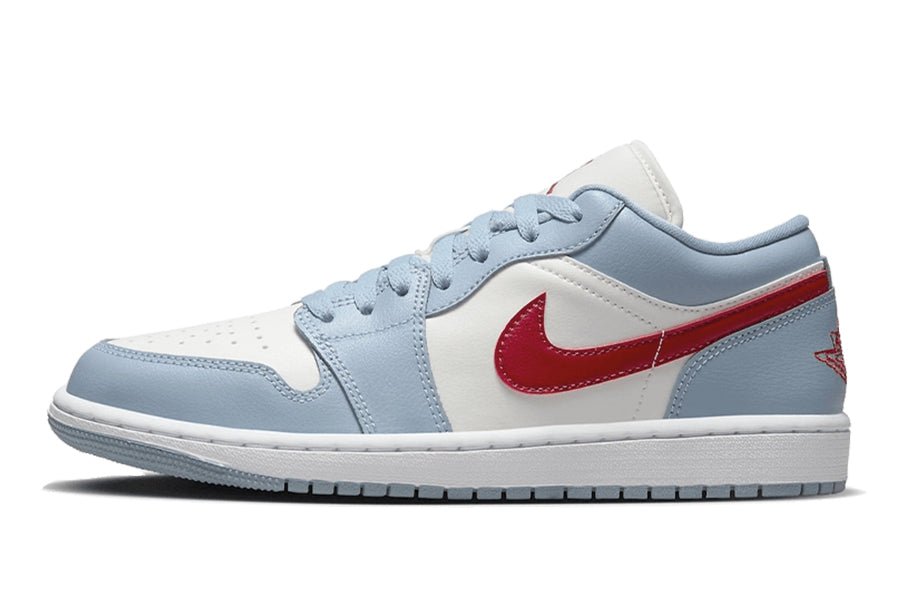 Air Jordan 1 Low Blue Whisper-Sneakers-Lace & Step