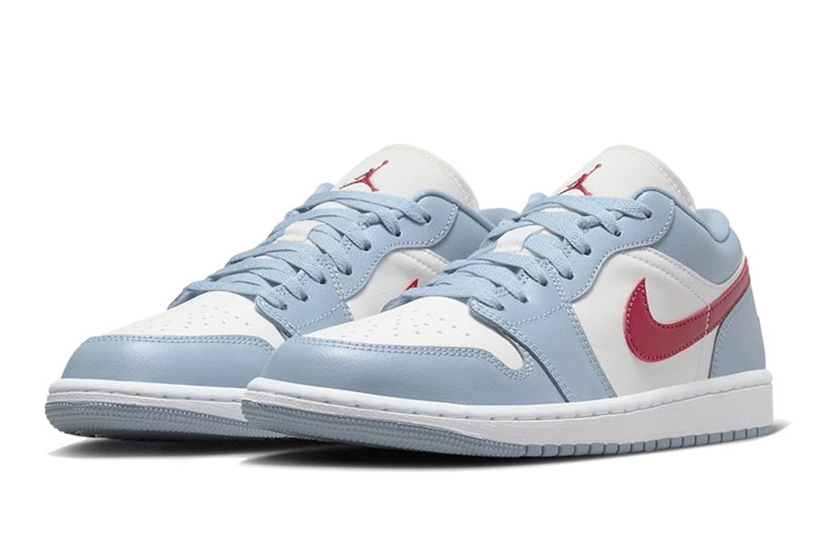 Air Jordan 1 Low Blue Whisper-Sneakers-Lace & Step