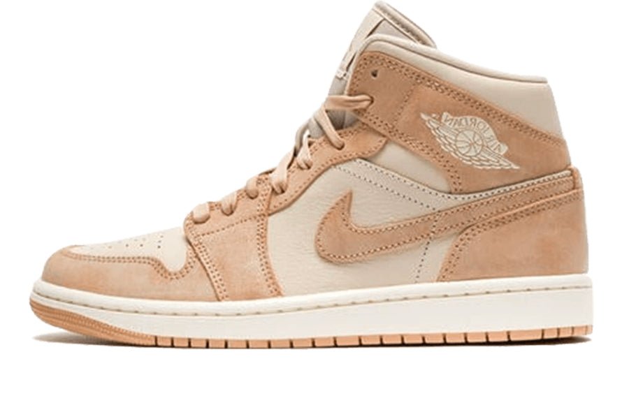 Air Jordan 1 Mid Legend Light Brown-Sneakers-Lace & Step