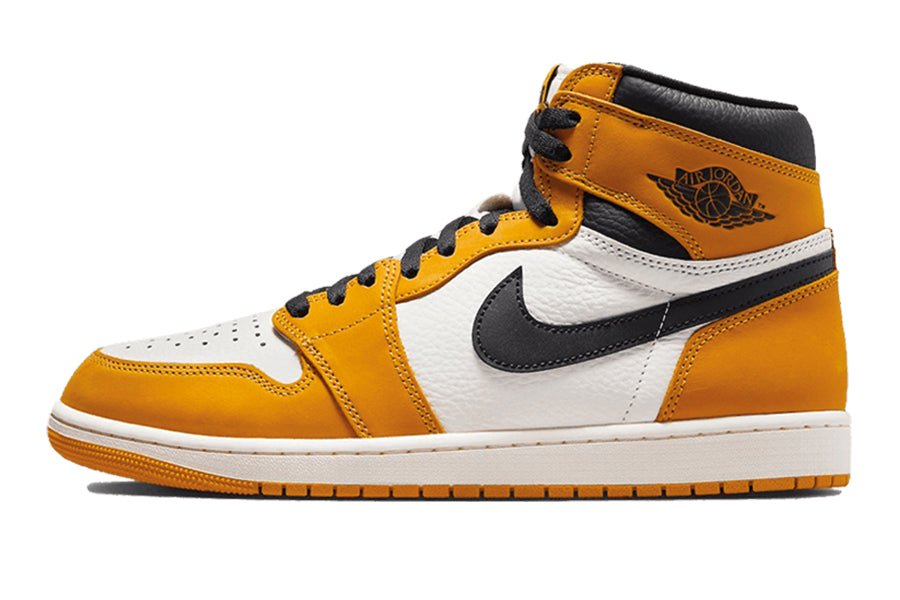 Air Jordan 1 High Yellow Ochre-Sneakers-Lace & Step