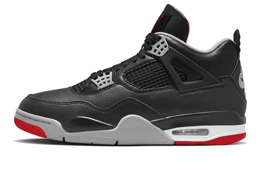 Air Jordan 4 Bred Reimagined-Sneakers-Lace & Step