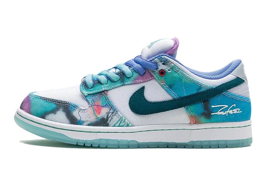 Dunk SB Low Futura Laboratories Bleached Aqua-Sneakers-Lace & Step