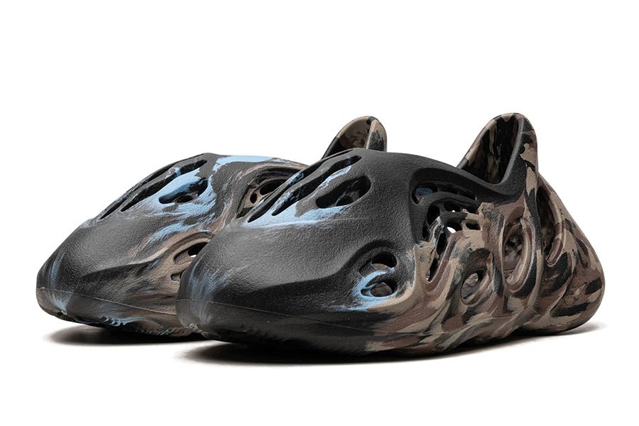 Yeezy Foam RNNR MX Brown Blue-Sneakers-Lace & Step